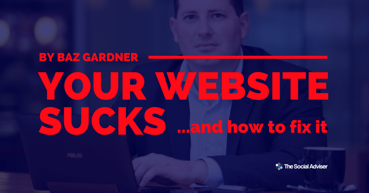 Your Website Sucks - The Cascade Blog Image